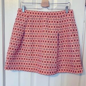 J. Crew Coral A Line Skirt